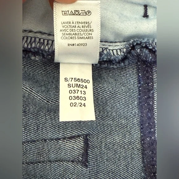 LOFT Curvy High Rise Slim Flare Jeans in Dark Wash Size 32/14 NWT - Picture 12 of 16